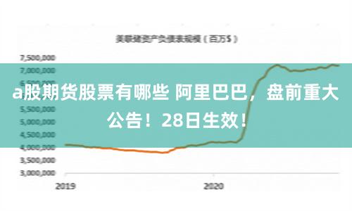 a股期货股票有哪些 阿里巴巴，盘前重大公告！28日生效！